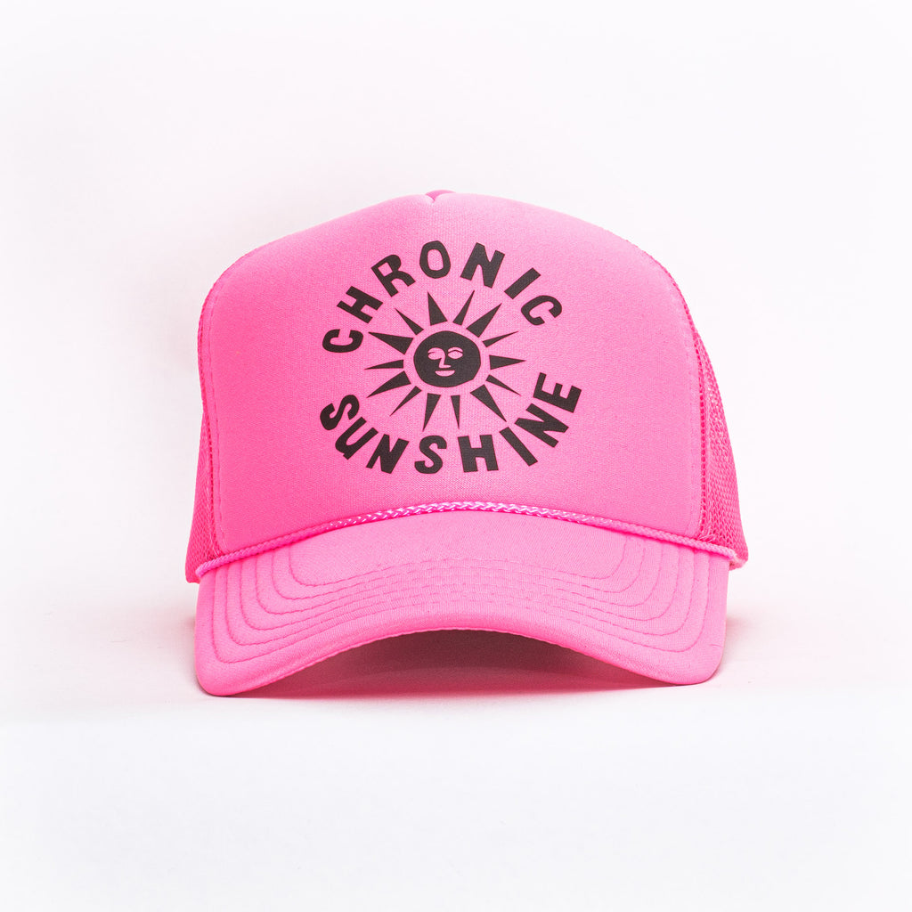 Neon Pink Trucker Hat
