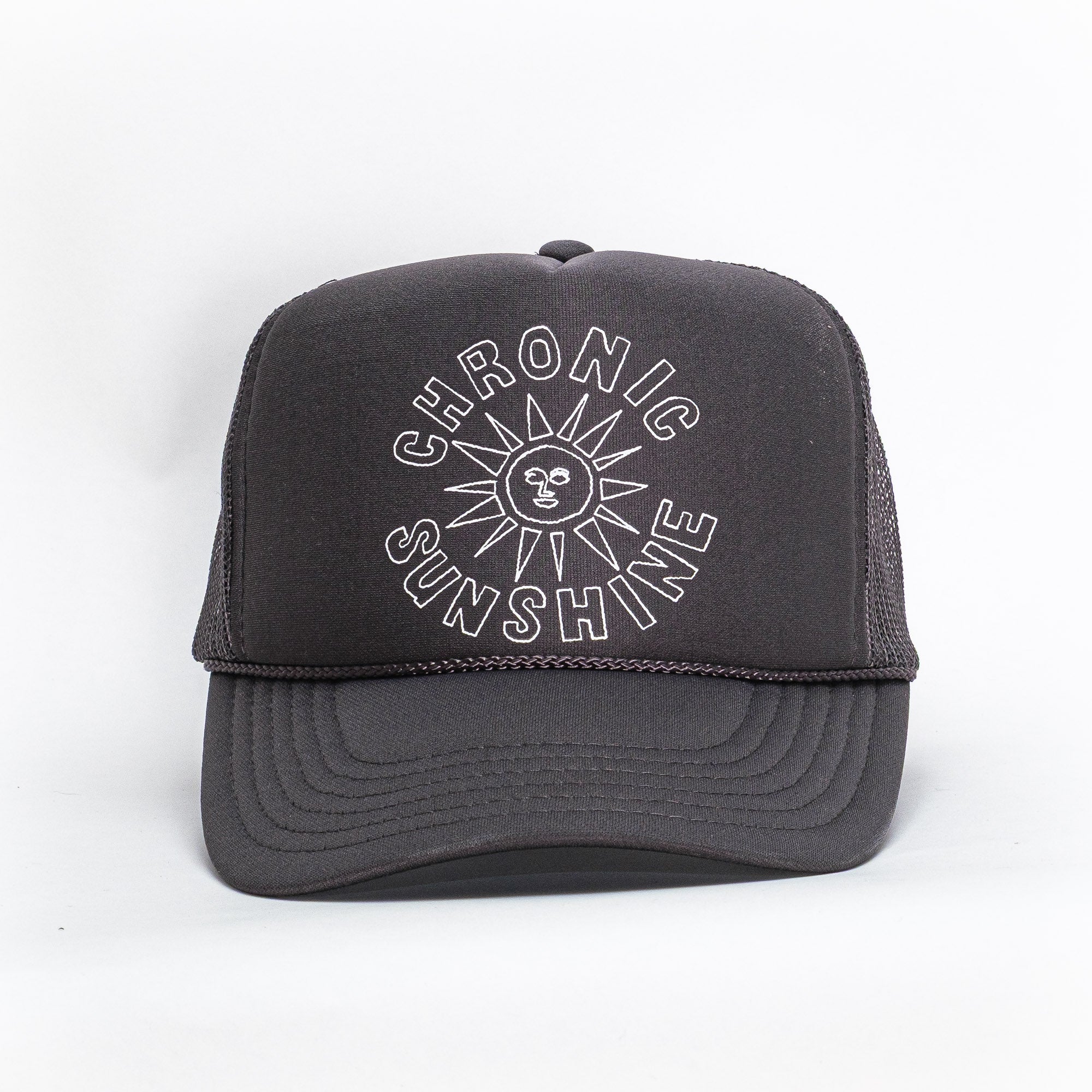 Grey Trucker Hat