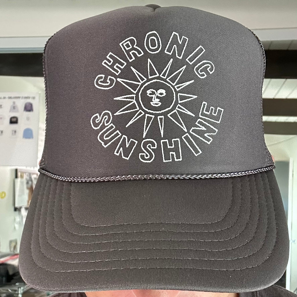 Grey Trucker Hat