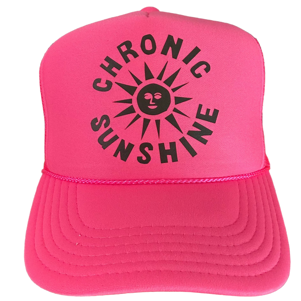 Neon Pink Trucker Hat