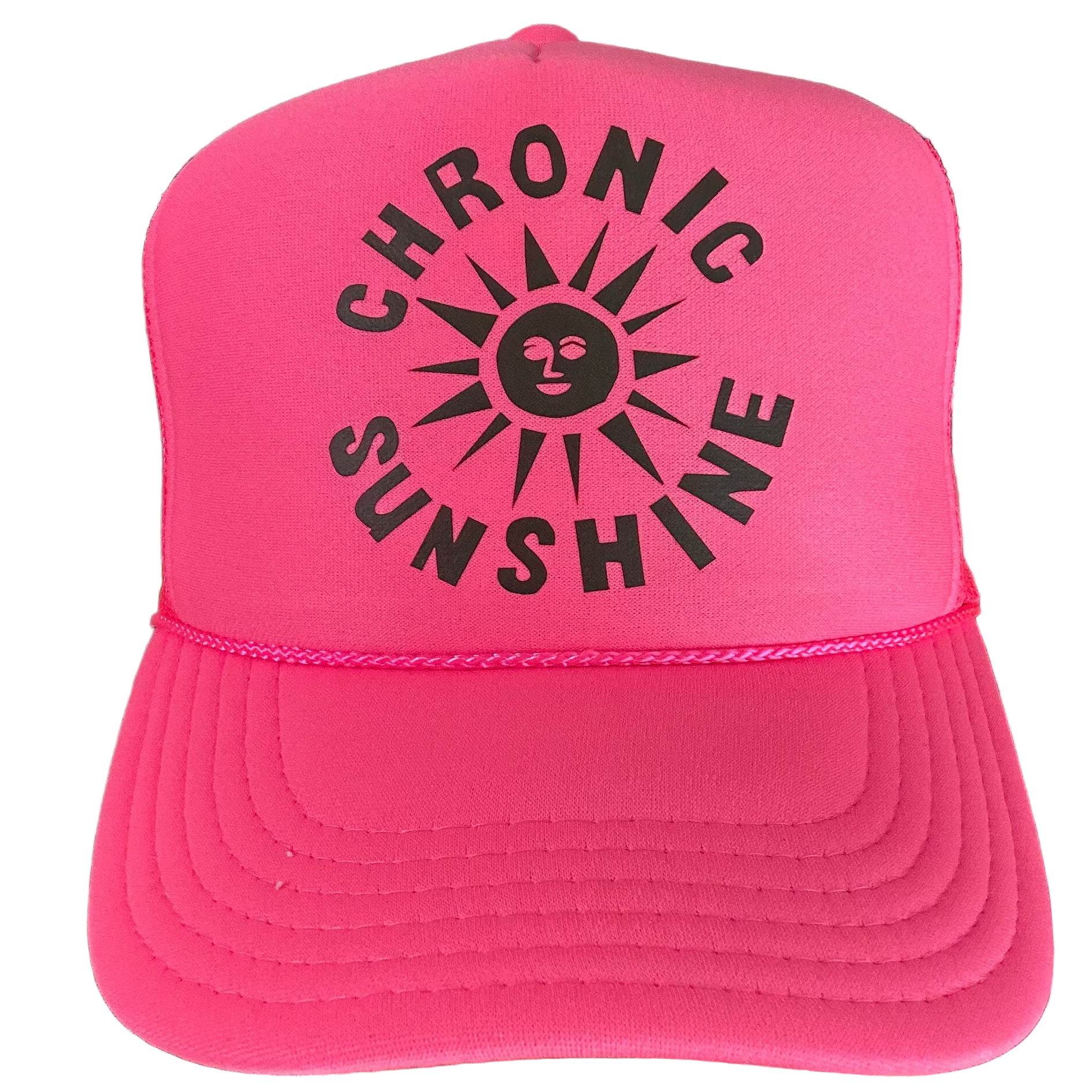 Neon Pink Trucker Hat