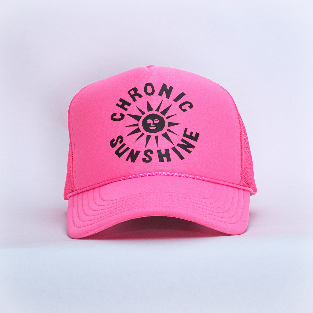 Neon Pink Trucker Hat