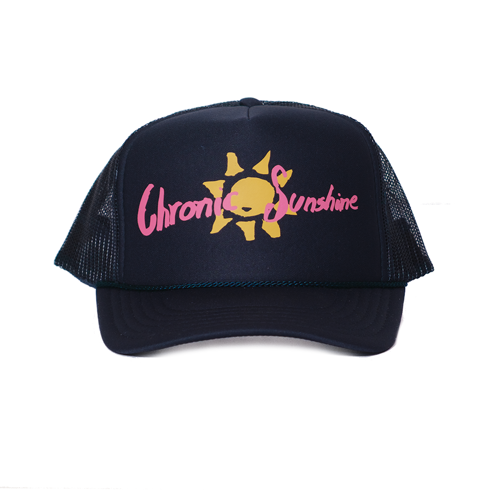 Navy Trucker Hat (script)
