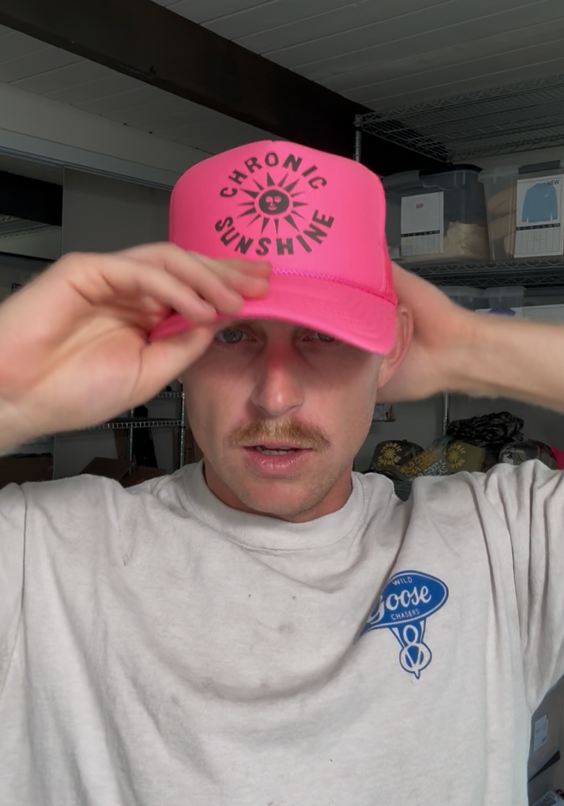 Neon Pink Trucker Hat